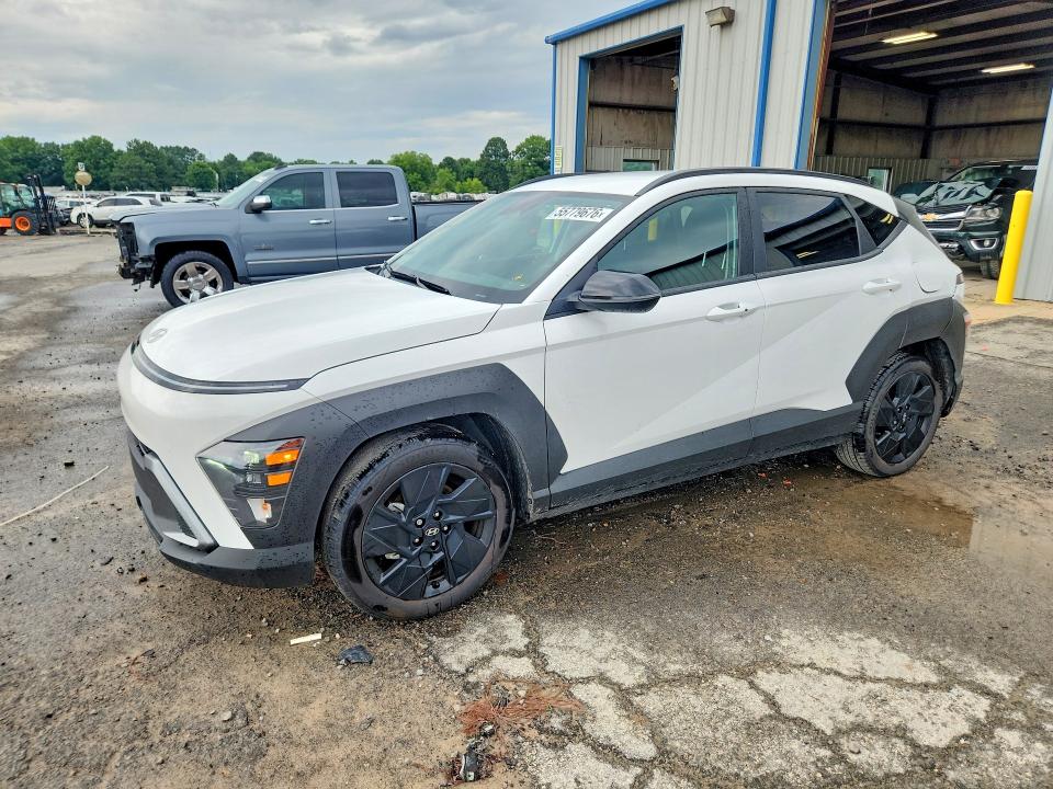 2026 Hyundai Kona VIN KM8HF3AB2TU360205 COPART salvage auction — REAR END, Ar - Cert Of Title-Salvage, sold $7,000 on 2026-07-15 (photo 1)
