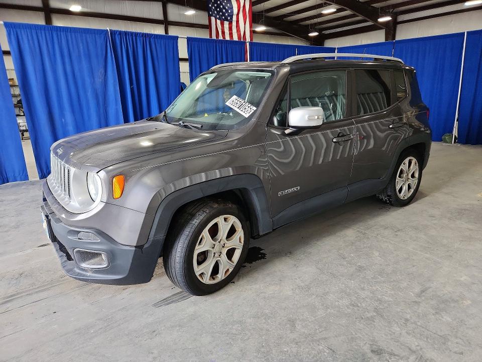 2016 Jeep Renegade VIN ZACCJADT3GPE36768 COPART salvage auction — MINOR DENT/SCRATCHES, IN - CERTIFICATE OF TITLE, sold $275 on 2026-08-13 (photo 1)