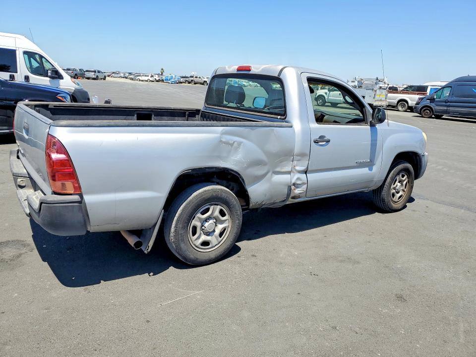 2006 Toyota Tacoma VIN 5TENX22N26Z270667 COPART salvage auction — SIDE, Ca - Salvage Certificate, sold $675 on 2026-07-22 (photo 3)