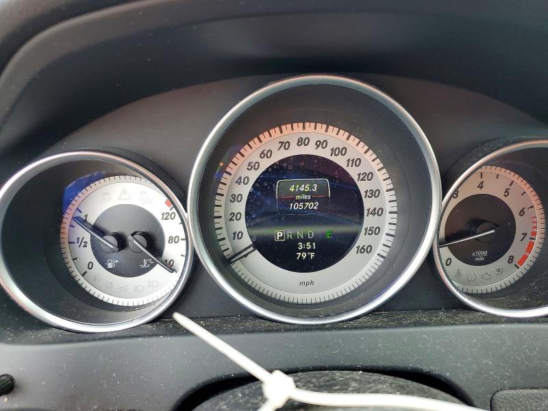 2013 Mercedes-benz C-klasse VIN WDDGJ4HB5DG069830 COPART salvage auction — FRONT END, Sc - Cert Of Title-Salvage, sold $1,100 on 2026-07-13 (photo 9)