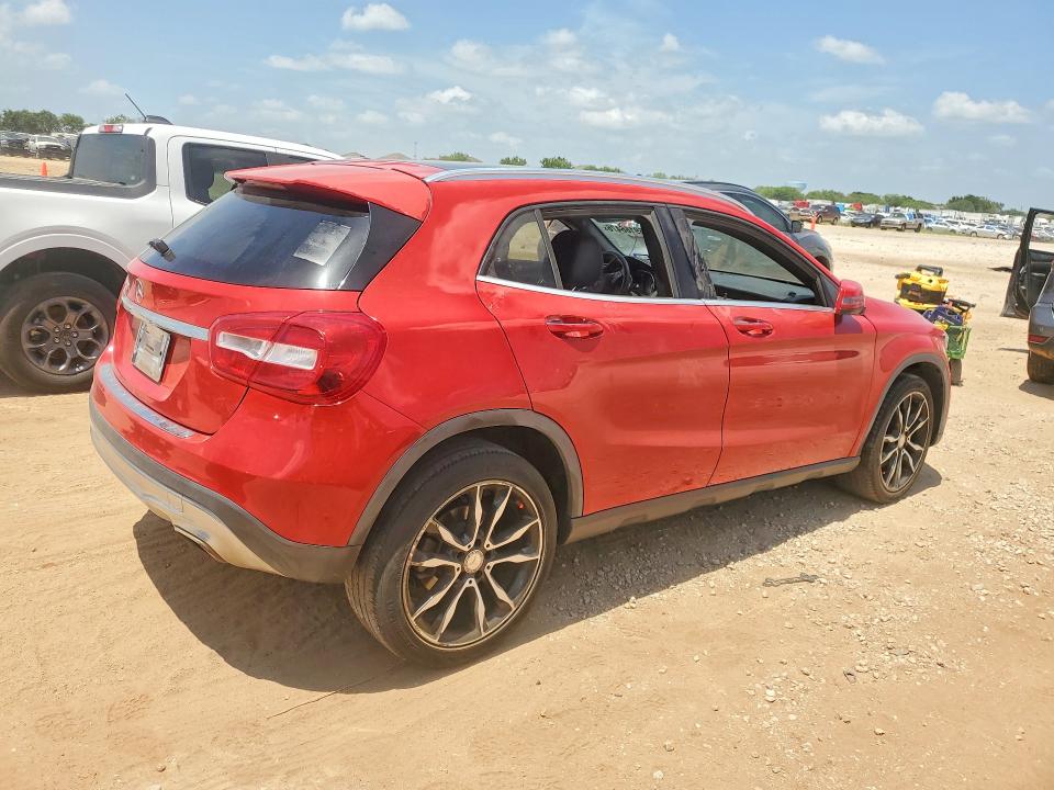 2016 Mercedes-benz Gla-klasse VIN WDCTG4EB5GJ240122 COPART salvage auction — MINOR DENT/SCRATCHES, Tx - Certificate Of Title, sold $575 on 2026-07-09 (photo 3)