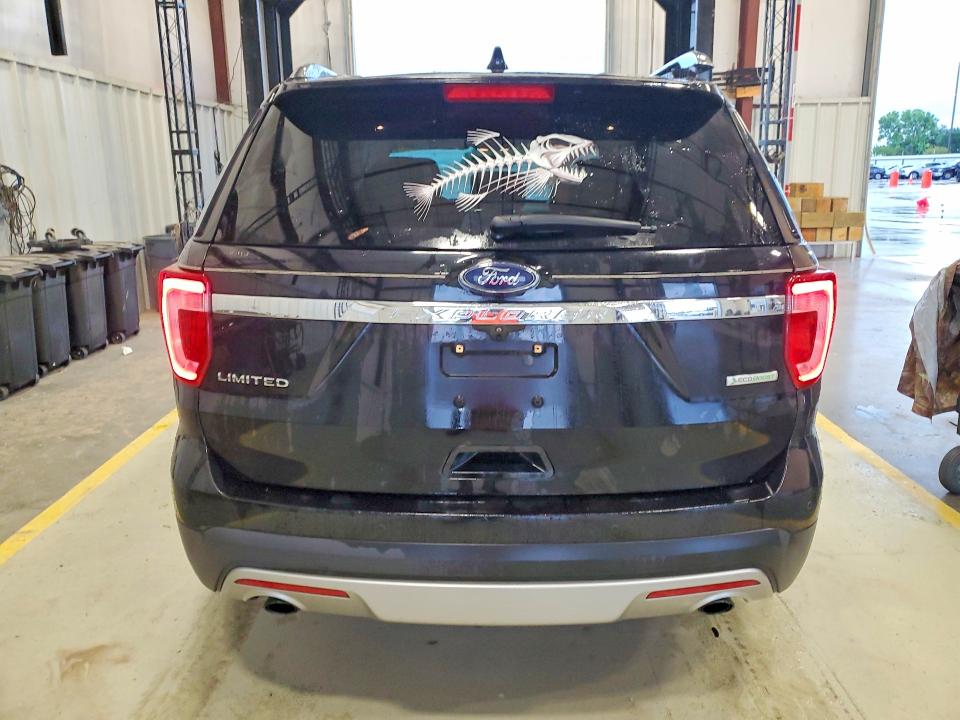 2017 Ford Explorer VIN 1FM5K7FH6HGC82925 COPART salvage auction — SIDE, TX - SALVAGE VEHICLE TITLE (P), sold $4,200 on 2026-07-09 (photo 6)
