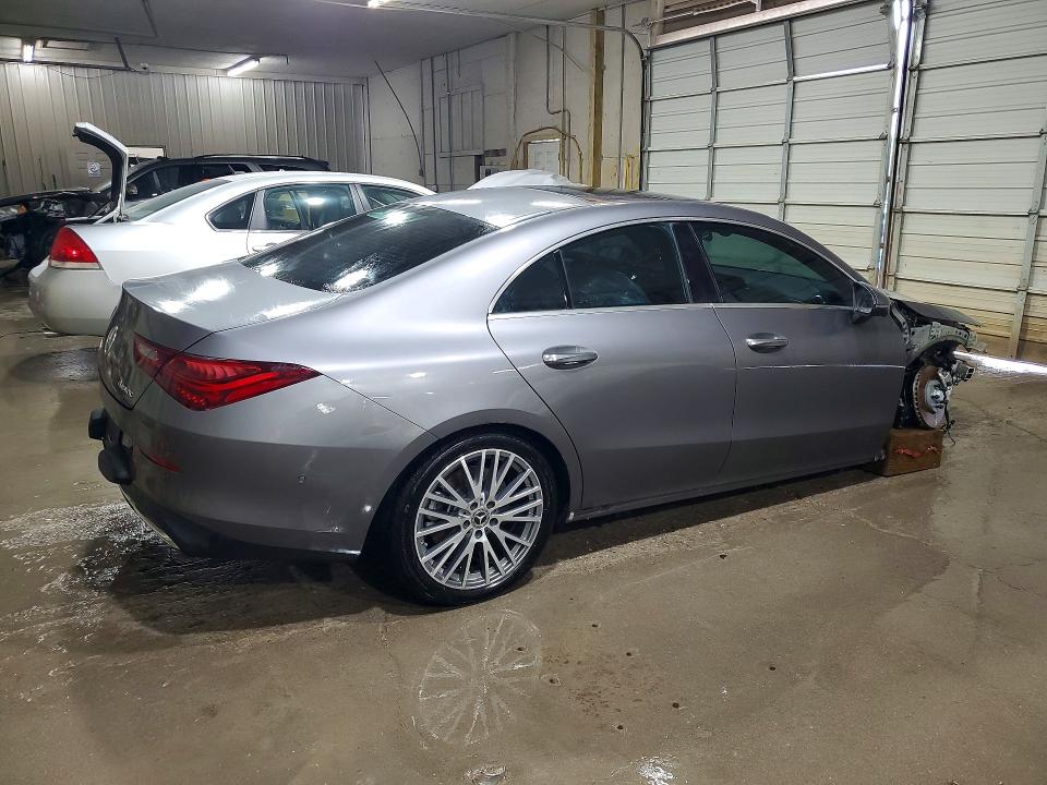 2025 Mercedes-benz Cla-klasse VIN W1K5J4HB7SN555393 COPART salvage auction — SIDE, Tn - Salvage Certificate, sold $15,000 on 2026-07-15 (photo 3)