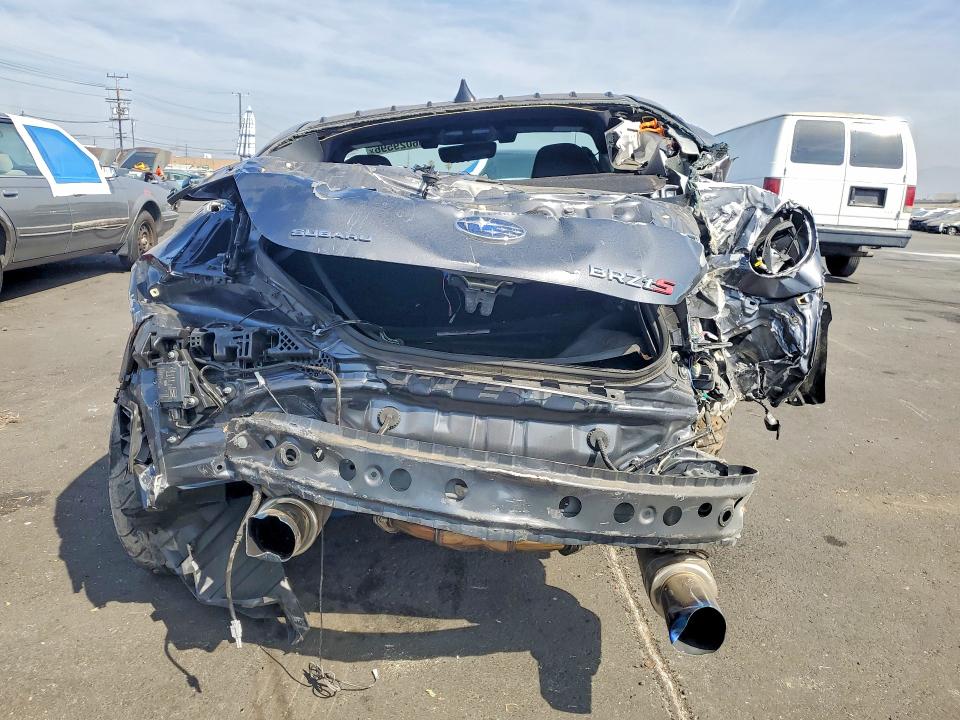 2024 Subaru Brz VIN JF1ZDBS12R9702882 COPART salvage auction — REAR END, Ca - Salvage Certificate, sold $7,000 on 2026-08-12 (photo 6)