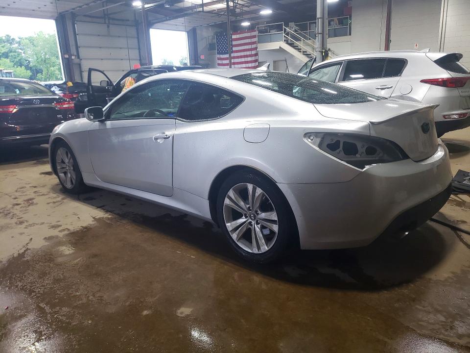 2012 Hyundai Genesis VIN KMHHT6KD8CU067466 COPART salvage auction — REAR END, Ca - Salvage Certificate, sold $550 on 2026-07-31 (photo 2)