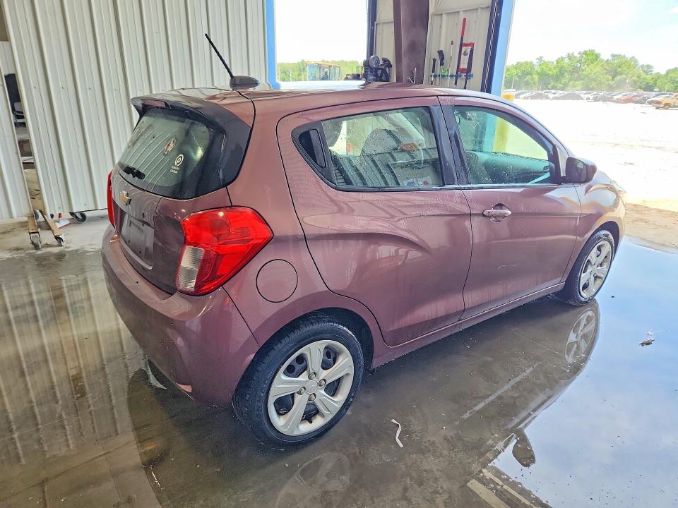 2019 Chevrolet Spark VIN KL8CB6SA4KC734604 COPART salvage auction — MINOR DENT/SCRATCHES, Il - Cert Of Title-Corrected, sold $425 on 2026-07-28 (photo 3)