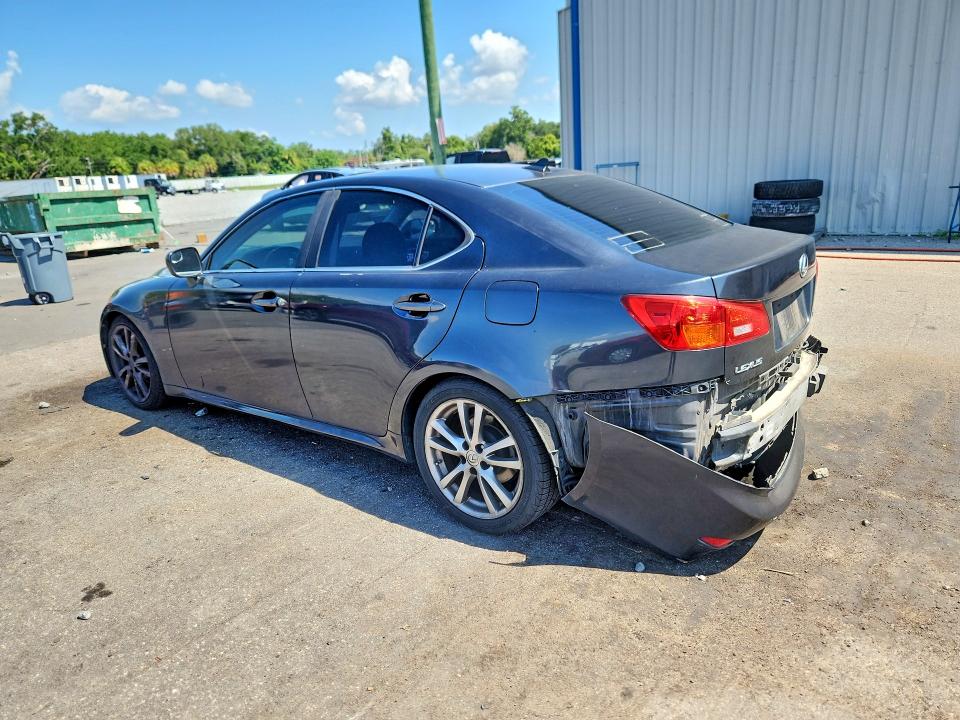 2008 Lexus Is 250 VIN JTHBK262482072681 COPART salvage auction — REAR END, FL - CERT OF TITLE SLVG REBUILDABLE, sold $275 on 2026-07-15 (photo 2)