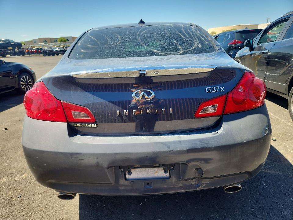 2009 Infiniti G37 VIN JNKCV61F99M353247 COPART salvage auction — FRONT END, NV - SALVAGE TITLE, sold $775 on 2026-07-20 (photo 6)