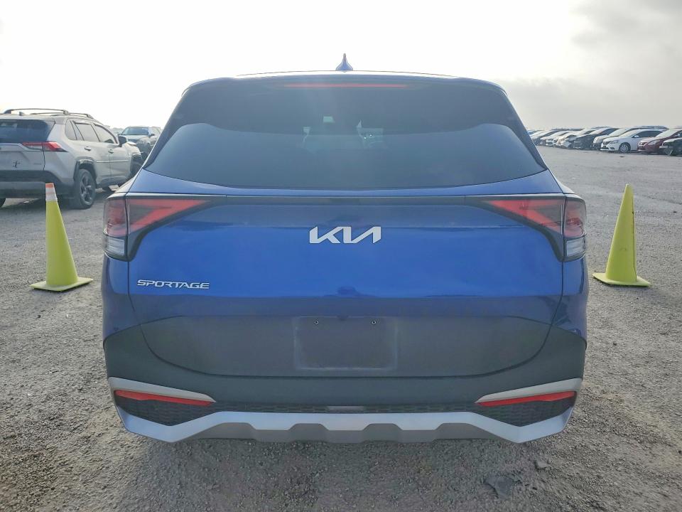 2024 Kia Sportage VIN 5XYK33DF7RG182853 COPART salvage auction — FRONT END, TX - SALVAGE VEHICLE TITLE (P), sold $4,150 on 2026-07-30 (photo 6)