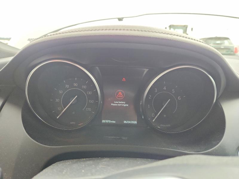 2019 Jaguar VIN SADFJ2FX3K1Z37160 COPART salvage auction — FRONT END, Ca - Salvage Certificate, sold $2,900 on 2026-07-09 (photo 9)