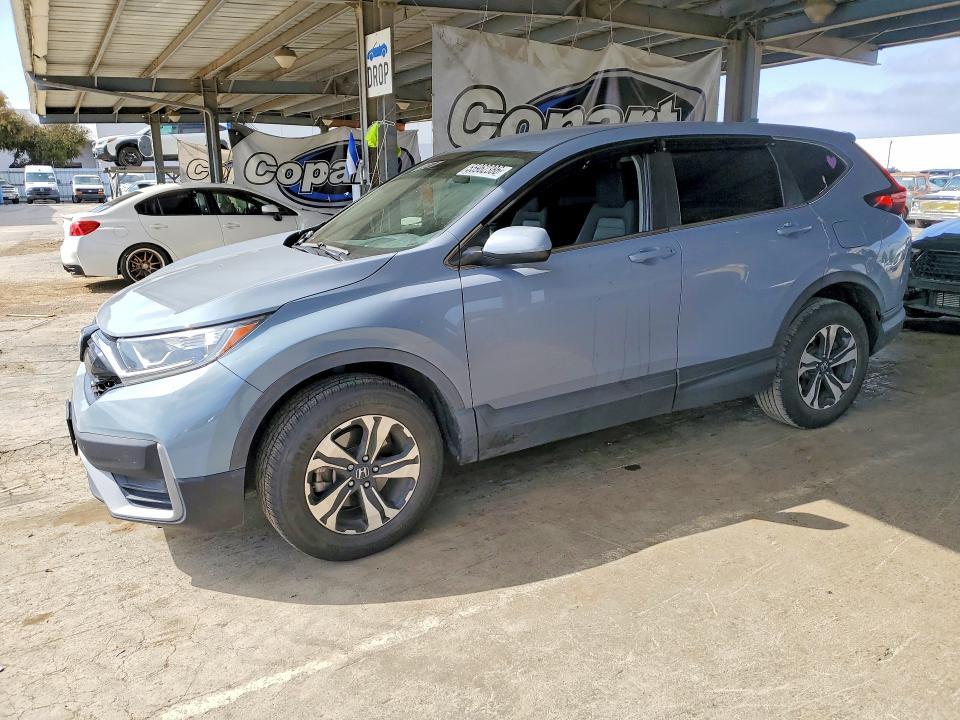2022 Honda Cr-v VIN 7FARW2H70NE005893 COPART salvage auction — SIDE, CA - SALVAGE CERTIFICATE, sold $11,200 on 2026-07-23 (photo 1)