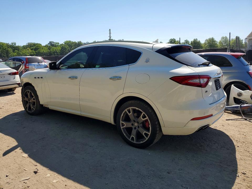 2017 Maserati Levante VIN ZN661XUL2HX248109 COPART salvage auction — FRONT END, Md - Cert Of Salvage > 75% Damage, sold $4,550 on 2026-07-14 (photo 2)