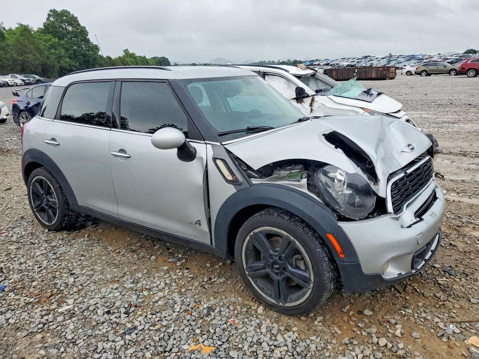 2013 Mini VIN WMWZC5C59DWL64470 COPART salvage auction — FRONT END, Tn - Salvage Certificate, sold $625 on 2026-07-28 (photo 4)