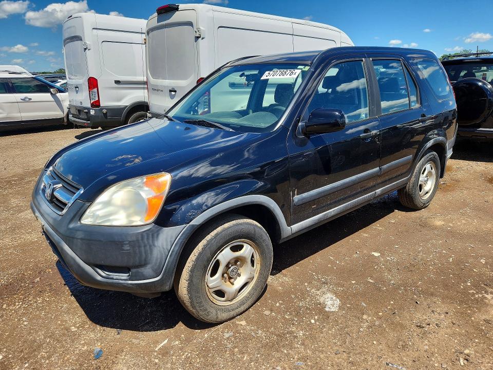 2004 Honda Cr-v VIN JHLRD78584C007905 COPART salvage auction — NORMAL WEAR, Il - Certificate Of Title, sold $725 on 2026-07-02 (photo 1)