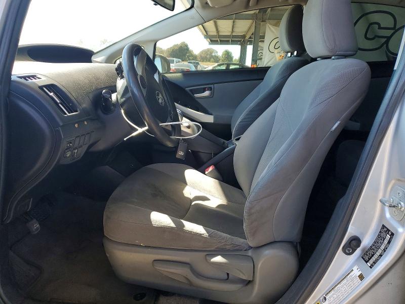 2012 Toyota Prius VIN JTDKN3DUXC5445149 COPART salvage auction — VANDALISM, CA - SALVAGE CERTIFICATE, sold $900 on 2026-07-09 (photo 7)