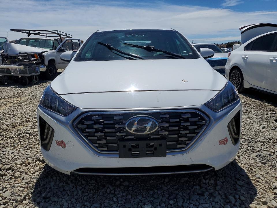 2021 Hyundai Ioniq VIN KMHC75LD0MU256430 COPART salvage auction — REAR END, CA - SALVAGE CERTIFICATE, sold $2,750 on 2026-07-14 (photo 5)