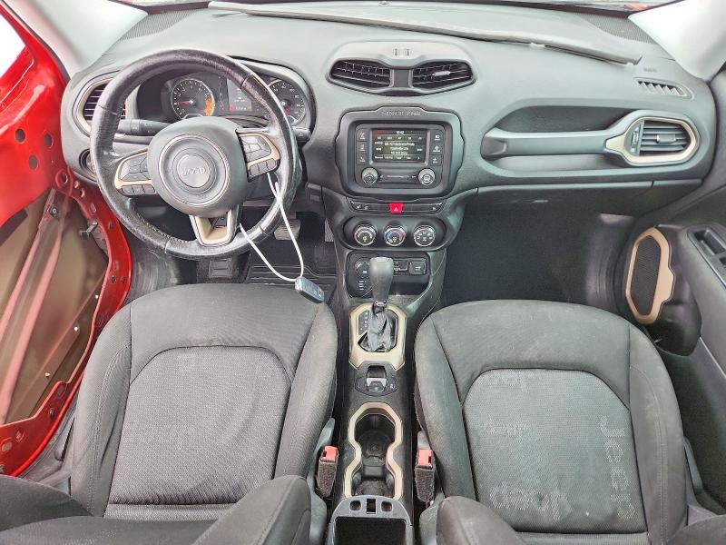 2016 Jeep Renegade VIN ZACCJBBT7GPE08285 COPART salvage auction — FRONT END, Ok - Cert Of Title-Salvage, sold $1,150 on 2026-07-17 (photo 8)