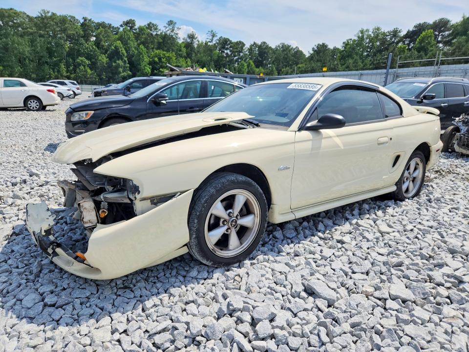 1998 Ford Mustang VIN 1FAFP42X7WF235434 COPART salvage auction — FRONT END, GA - CERT OF TITLE-SALVAGE, sold $425 on 2026-07-09 (photo 1)