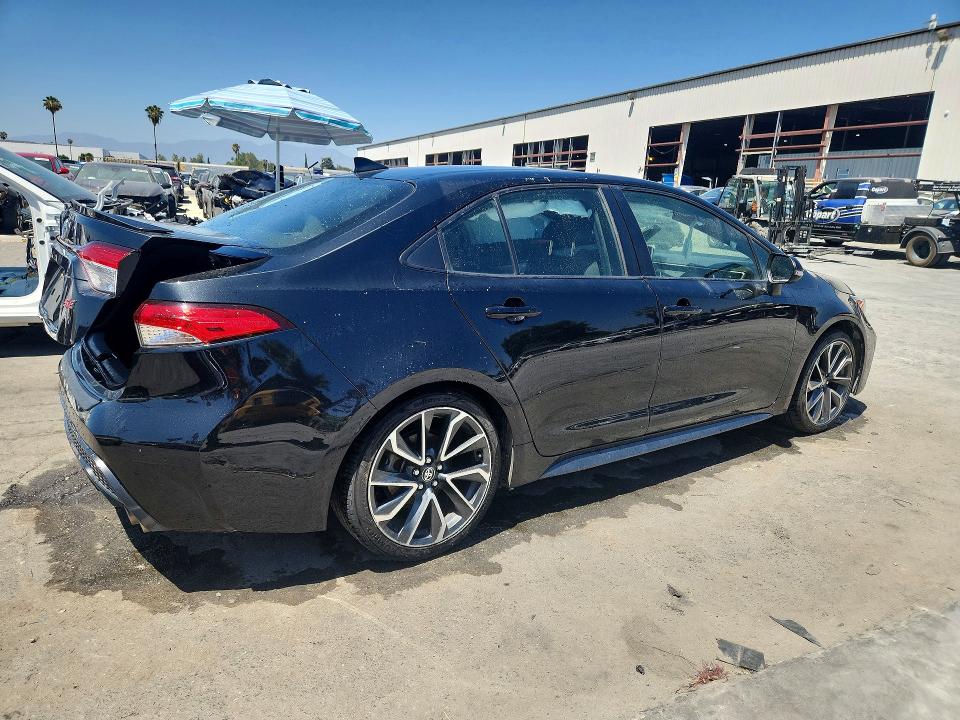 2020 Toyota Corolla VIN JTDS4RCE2LJ042144 COPART salvage auction — SIDE, Ca - Certificate Of Title, sold $2,550 on 2026-07-28 (photo 3)