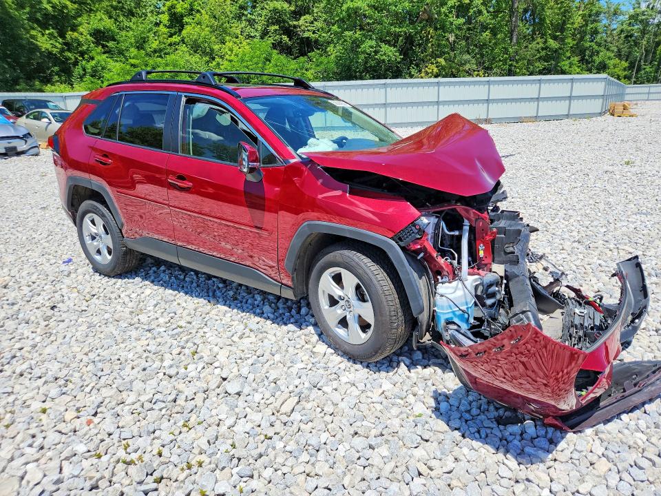 2019 Toyota Rav 4 VIN JTMW1RFV7KJ013954 COPART salvage auction — FRONT END, Salvage Title, sold $2,450 on 2026-07-10 (photo 4)