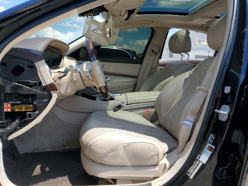 2018 Mercedes-benz S-klasse VIN WDDUG6EBXJA371095 COPART salvage auction — FRONT END, Va - Cert Of Title - Salvage, sold $500 on 2026-07-29 (photo 7)