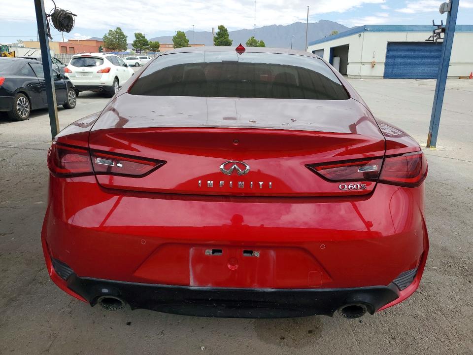 2019 Infiniti Q60 VIN JN1FV7EK8KM360467 COPART salvage auction — MINOR DENT/SCRATCHES, Nm - Cert Of Title-Salvage, sold $10,000 on 2026-07-10 (photo 6)