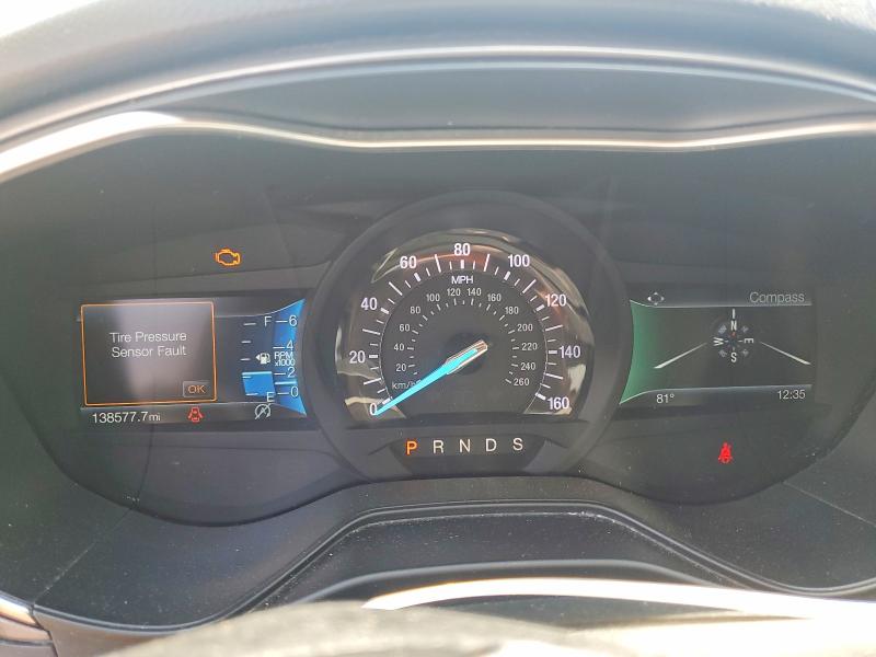 2019 Ford Fusion VIN 3FA6P0CDXKR150713 COPART salvage auction — MINOR DENT/SCRATCHES, Il - Certificate Of Title, sold $2,050 on 2026-07-31 (photo 9)