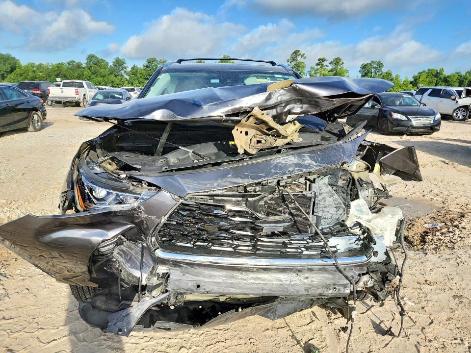 2020 Toyota VIN 5TDYZRAHXLS010280 COPART salvage auction — FRONT END, TX - SALVAGE VEHICLE TITLE, sold $10,400 on 2026-07-31 (photo 5)
