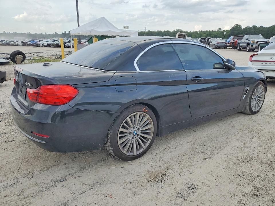 2015 BMW 4er VIN WBA3V5C53FP752890 COPART salvage auction — FRONT END, Tx - Salvage Vehicle Title, sold $1,650 on 2026-08-14 (photo 3)