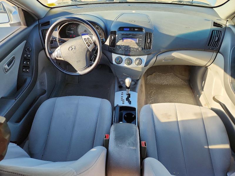 2007 Hyundai Elantra VIN KMHDU46D27U130013 COPART salvage auction — REAR END, Ny - Mv-907A Salvage Certificate, sold $900 on 2026-07-09 (photo 8)