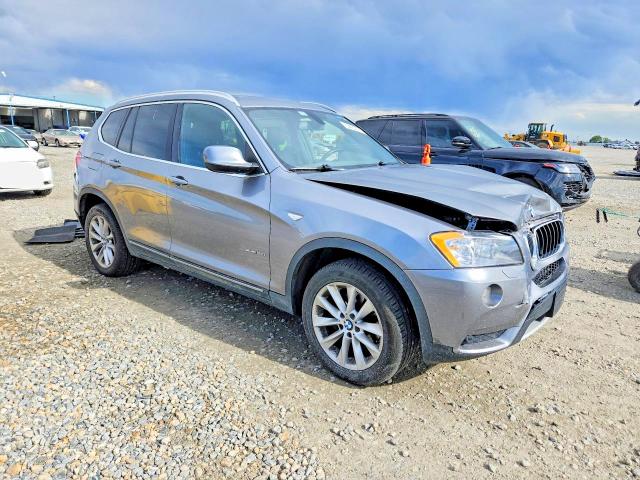 2013 BMW X3 VIN 5UXWX9C54DLK59983 COPART salvage auction — FRONT END, Co - Public - Salvage Title, sold $1,350 on 2026-07-02 (photo 4)
