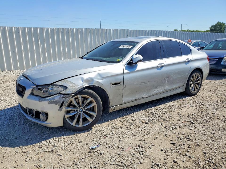 2016 BMW 5er VIN WBA5A7C56GG152205 COPART salvage auction — FRONT END, Id - Salvage Certificate Of Title, sold $725 on 2026-08-21 (photo 1)