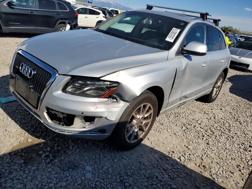 2010 Audi Q5 VIN WA1LKAFP0AA003472 COPART salvage auction — FRONT END, Ut - Salvage Certificate, sold $350 on 2026-07-24 (photo 1)