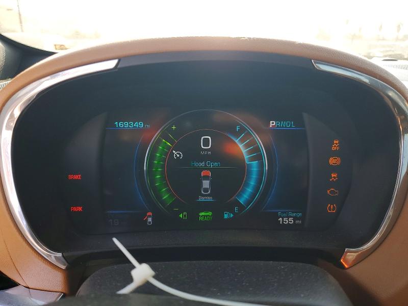 2018 Chevrolet Volt VIN 1G1RD6S58JU140856 COPART salvage auction — FRONT END, Ca - Salvage Certificate, sold $2,850 on 2026-07-09 (photo 9)