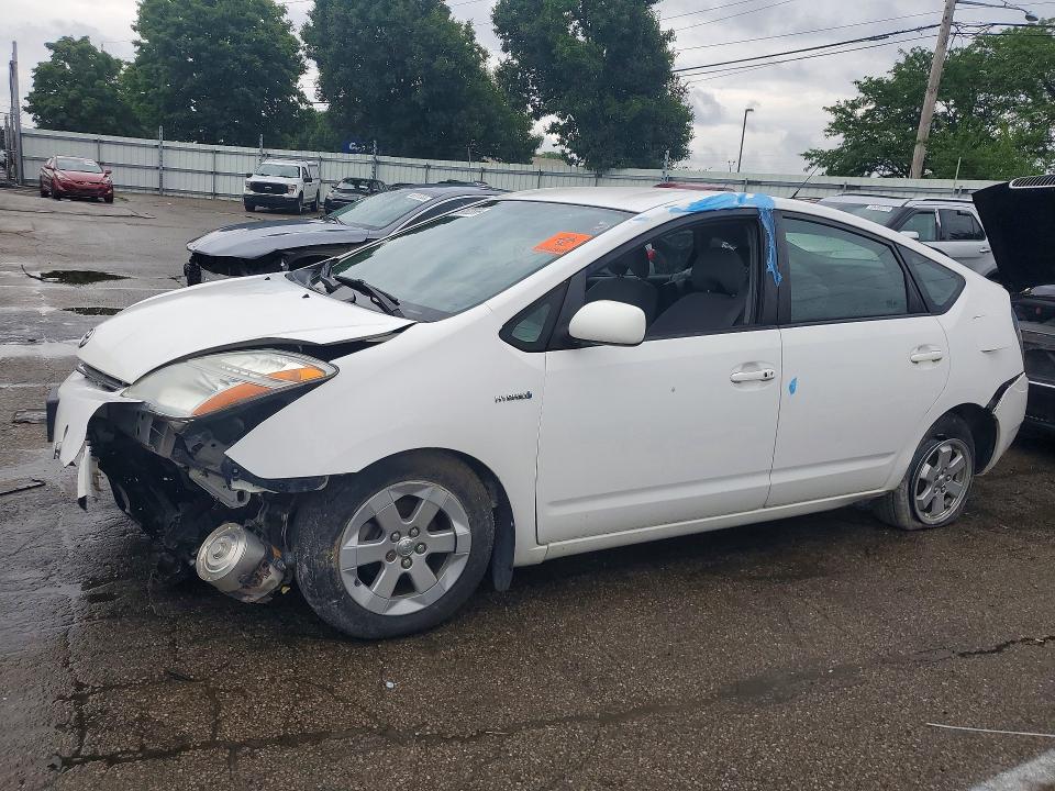 2009 Toyota Prius VIN JTDKB20U997825122 COPART salvage auction — FRONT END, Oh - Cert Of Title-Salvage, sold $250 on 2026-07-08 (photo 1)
