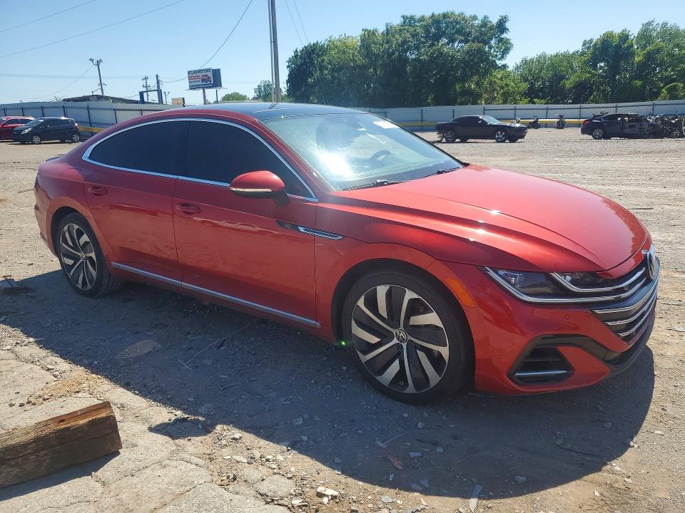 2022 Volkswagen VIN WVWAR7AN0NE012477 COPART salvage auction — WATER/FLOOD, Ok - Cert Of Title-Salvage Flood, sold $6,900 on 2026-07-28 (photo 4)
