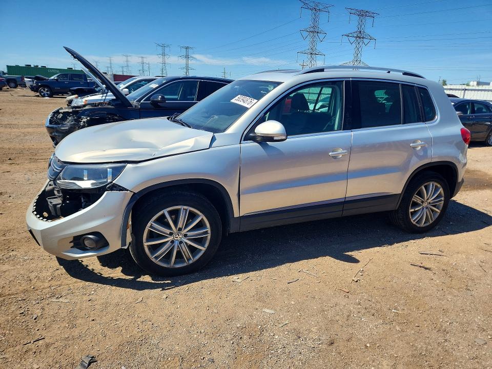 2014 Volkswagen VIN WVGBV3AX5EW619135 COPART salvage auction — FRONT END, IL - SALVAGE CERTIFICATE, sold $2,550 on 2026-07-30 (photo 1)
