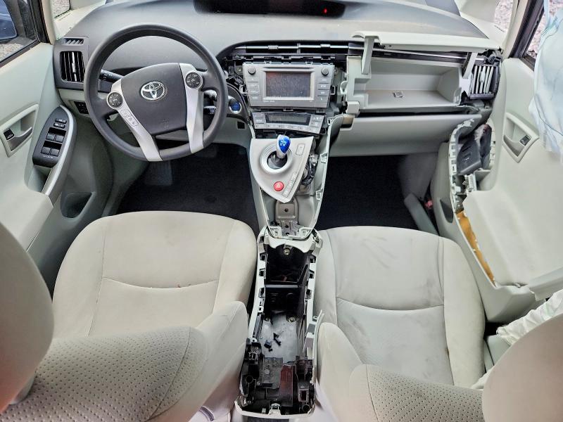 2013 Toyota Prius VIN JTDKN3DU6D0337612 COPART salvage auction — SIDE, Il - Junking Cert Of A Vehicle, sold $1,250 on 2026-07-20 (photo 8)