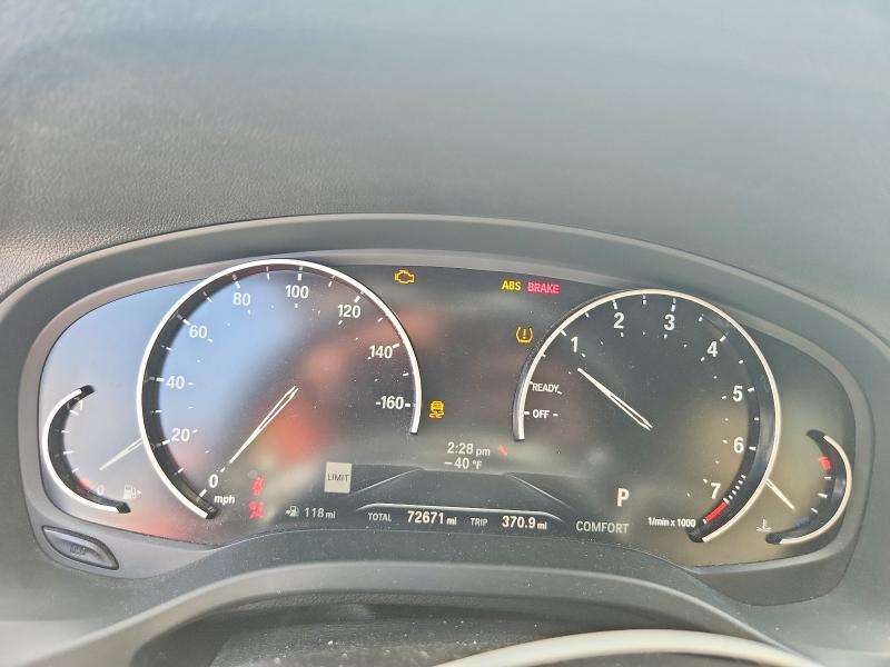 2021 BMW X3 VIN 5UXTY5C05M9E47893 COPART salvage auction — FRONT END, Sc - Cert Of Title-Salvage, sold $9,000 on 2026-07-15 (photo 9)