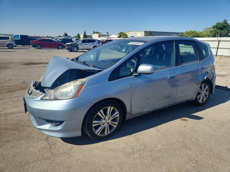 2011 Honda Fit VIN JHMGE8H60BC018800 COPART salvage auction — FRONT END, Ca - Salvage Certificate, sold $1,350 on 2026-07-17 (photo 1)