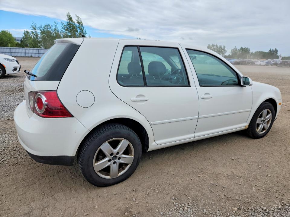2009 Volkswagen Golf VIN 9BWEL41J594019859 COPART salvage auction — MINOR DENT/SCRATCHES, ON - PERMIT NO BRAND - UNFIT, sold $300 on 2026-07-08 (photo 3)