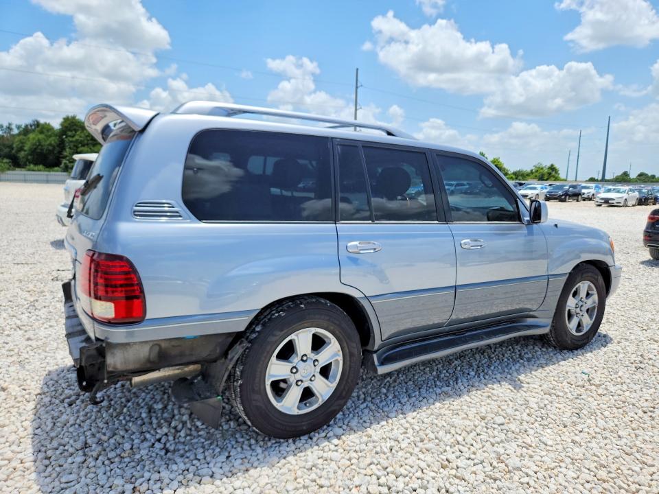 2004 Lexus Lx VIN JTJHT00W943543041 COPART salvage auction — REAR END, TX - SALVAGE VEHICLE TITLE, sold $3,350 on 2026-07-30 (photo 3)