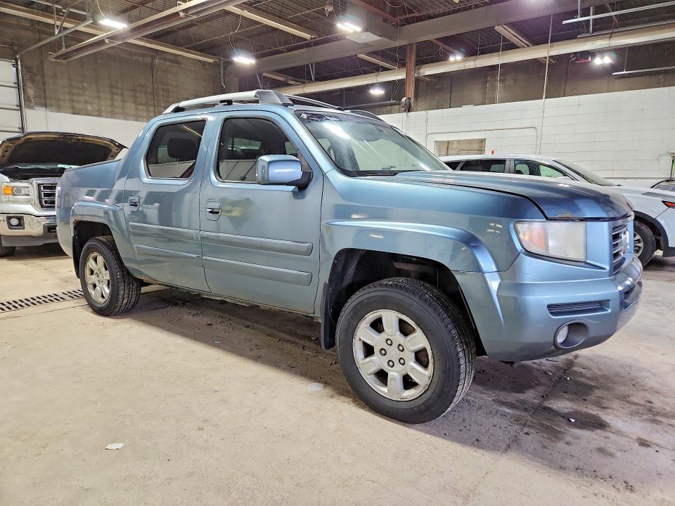 2006 Honda Ridgeline VIN 2HJYK16536H505228 COPART salvage auction — FRONT END, Mn - Certificate Of Title, sold $1,000 on 2026-07-02 (photo 4)