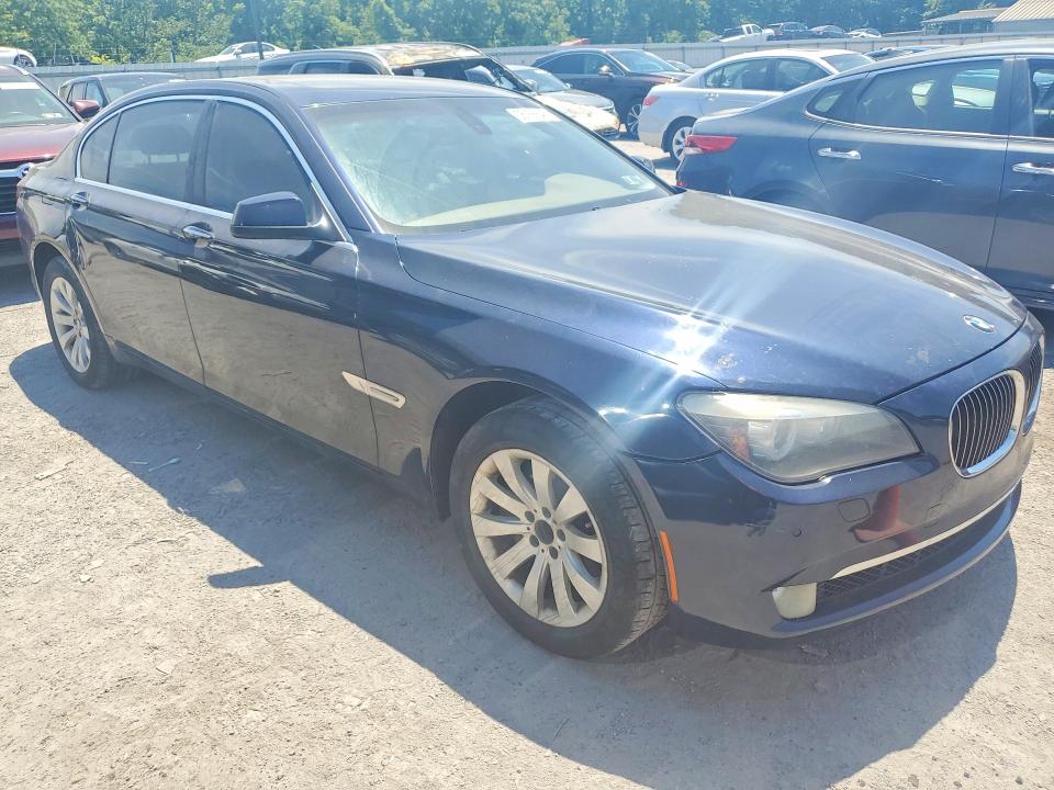 2011 BMW 7 series VIN WBAKB8C55BCY66445 COPART salvage auction — MINOR DENT/SCRATCHES, Mt - Certificate Of Title, sold $850 on 2026-07-09 (photo 4)