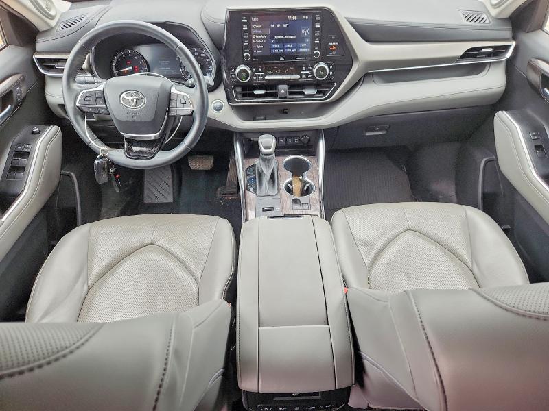 2020 Toyota VIN 5TDYZRAH9LS031041 COPART salvage auction — FRONT END, AL - CERT OF TITLE-SALVAGE TITLE, sold $15,100 on 2026-07-29 (photo 8)