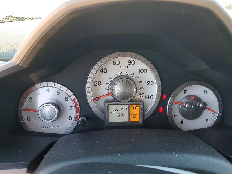 2010 Honda Pilot VIN 5FNYF3H52AB015587 COPART salvage auction — REAR END, CA - SALVAGE CERTIFICATE, sold $1,700 on 2026-07-06 (photo 9)