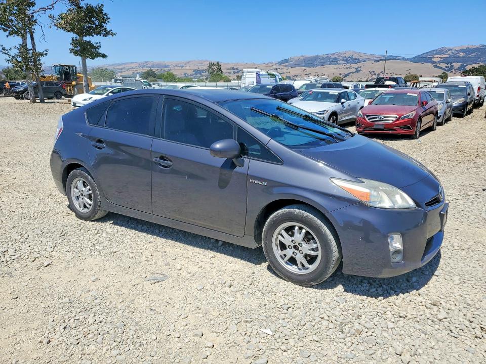 2010 Toyota Prius VIN JTDKN3DU6A5110287 COPART salvage auction — VANDALISM, Ca - Salvage Certificate, sold $2,000 on 2026-07-07 (photo 4)