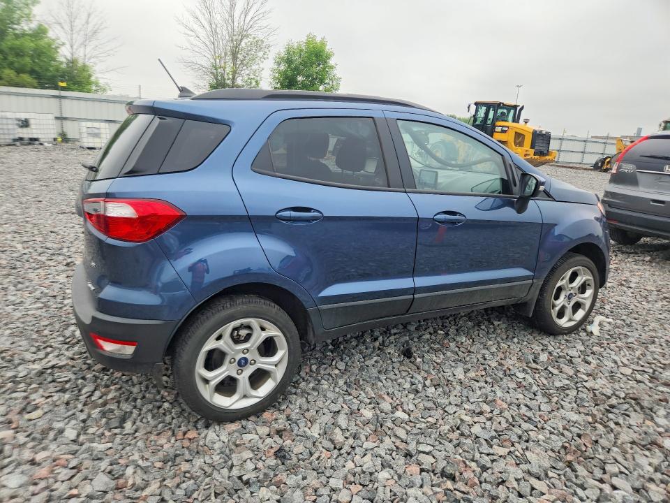 2022 Ford Ecosport VIN MAJ6S3GL4NC466550 COPART salvage auction — REAR END, Salvage Title, sold $175 on 2026-07-27 (photo 3)