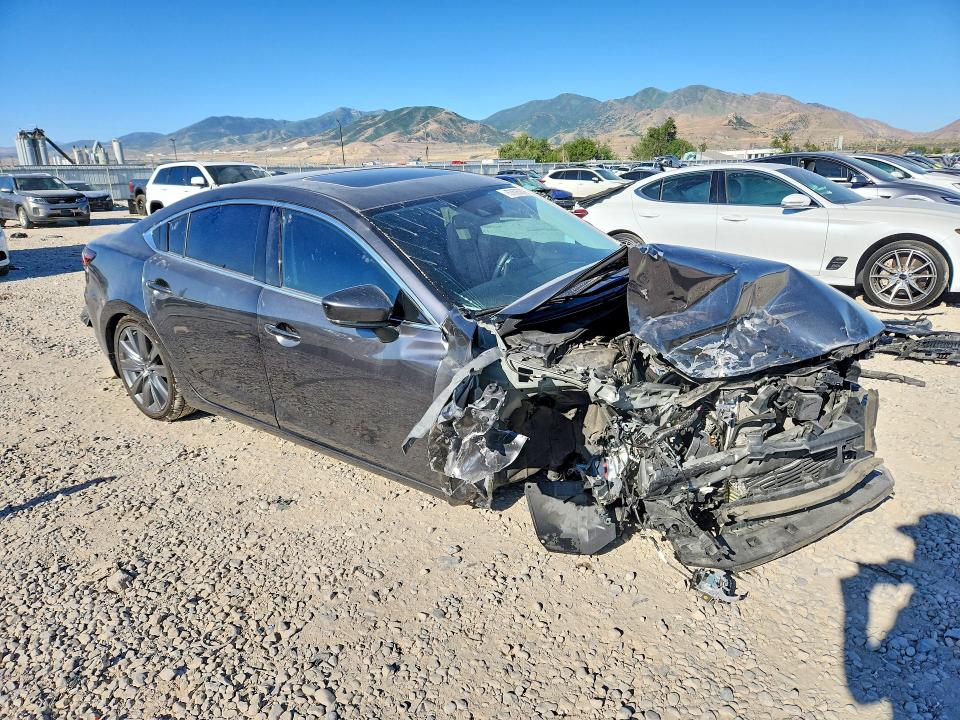 2021 Mazda 6 VIN JM1GL1TY5M1611686 COPART salvage auction — FRONT END, Ut - Salvage Certificate, sold $500 on 2026-07-28 (photo 4)