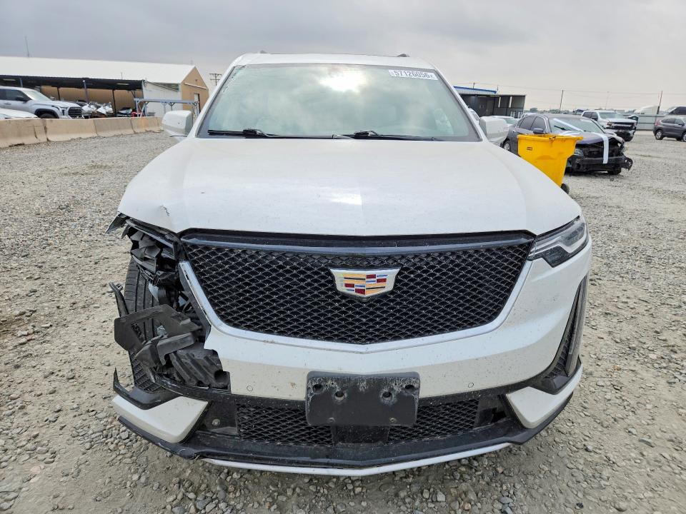 2021 Cadillac Xt6 VIN 1GYKPGRS1MZ209020 COPART salvage auction — FRONT END, Salvage Title, sold $5,200 on 2026-07-28 (photo 5)